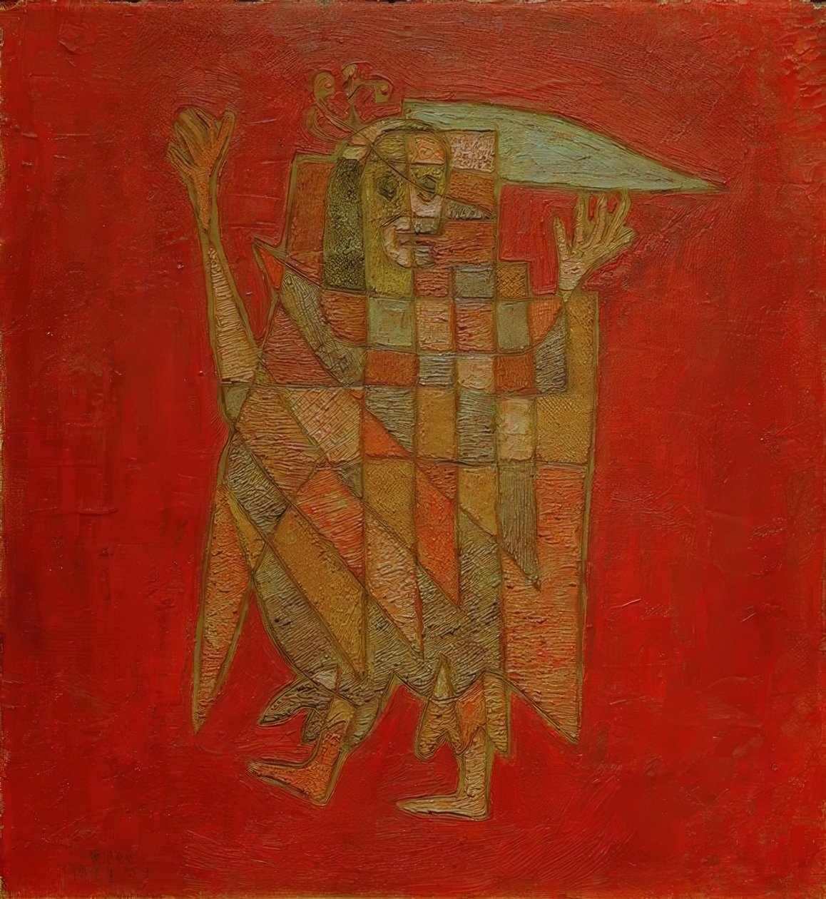 Allegorische Figurine (Verblassung) von Paul Klee