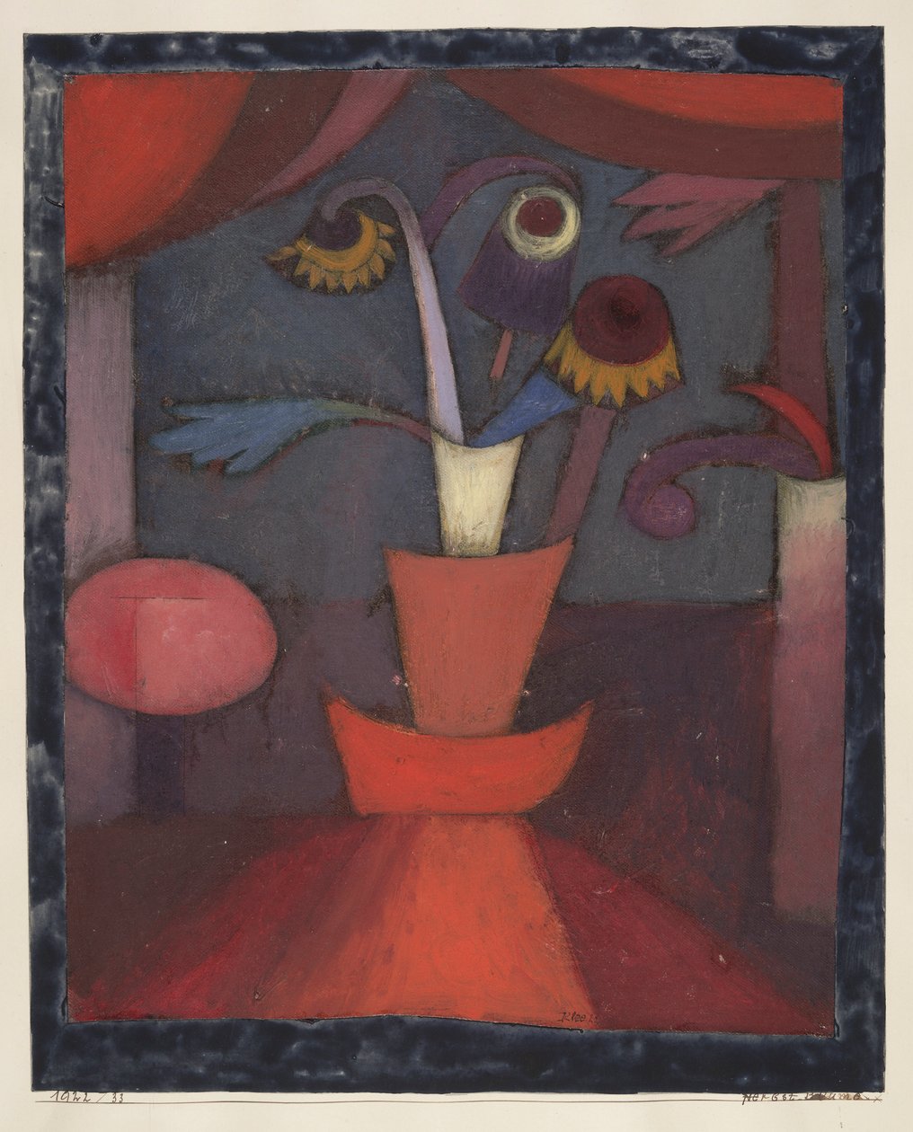 Herbstblume von Paul Klee