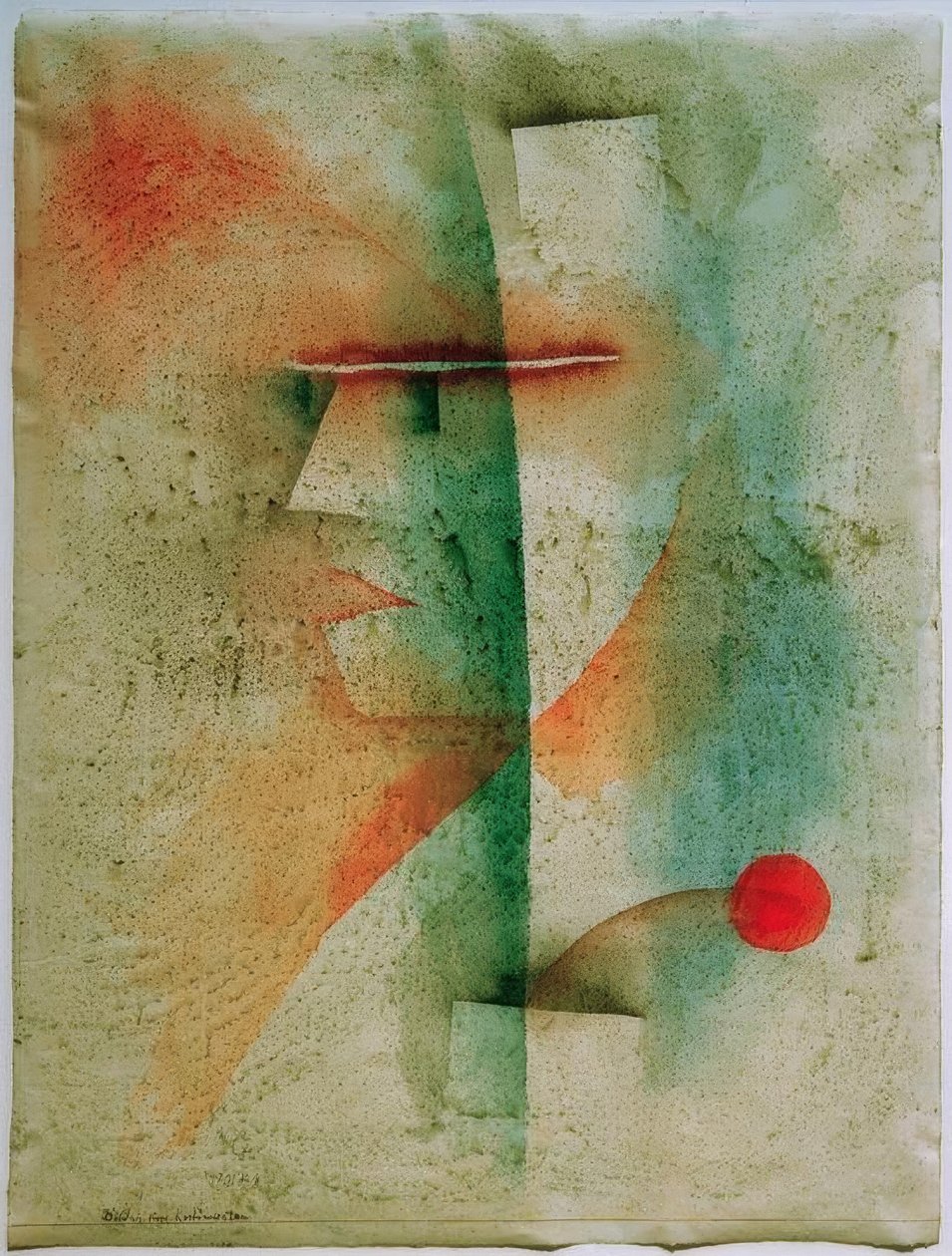 Bildnis eines Kostümierten von Paul Klee
