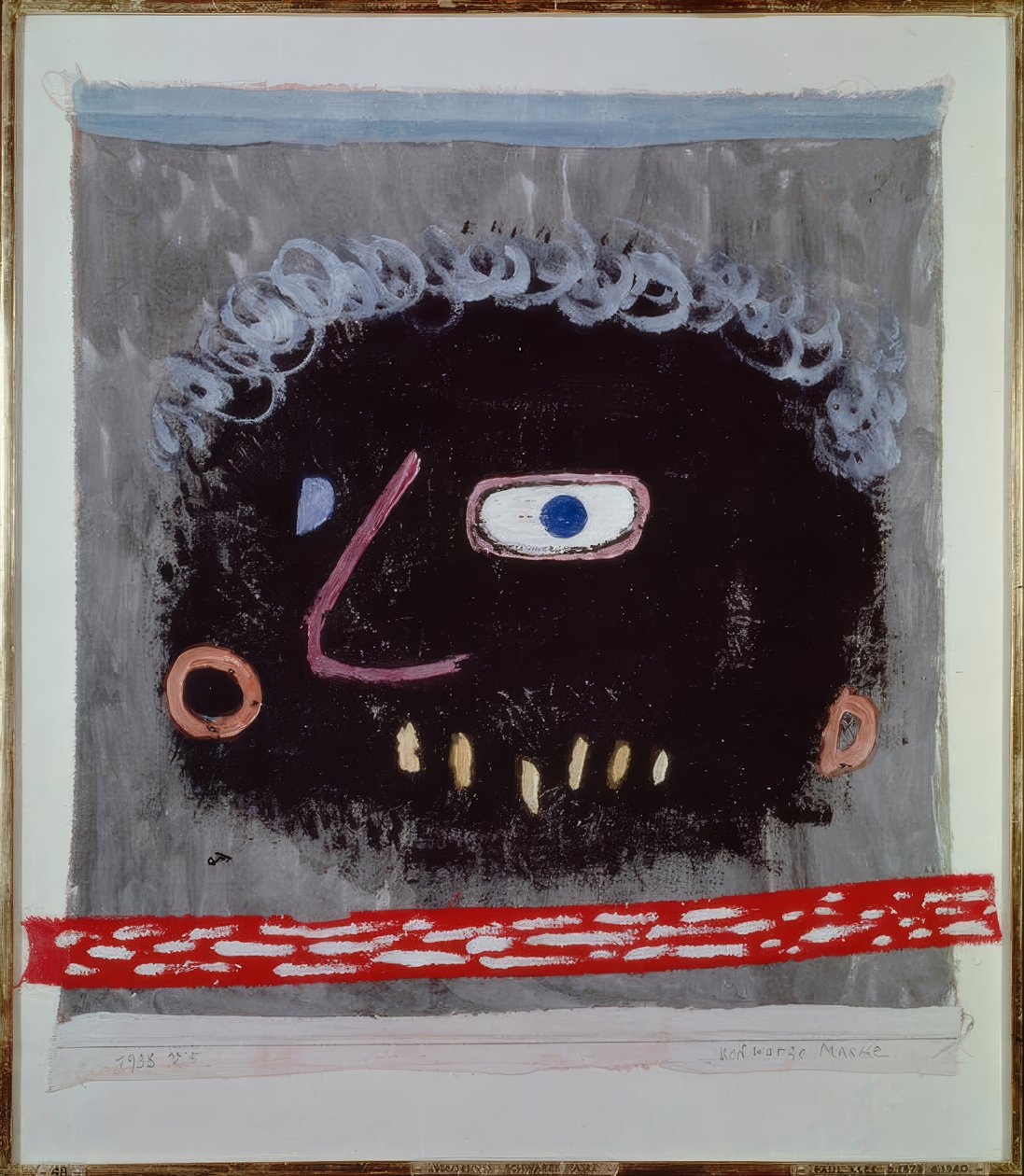 Schwarze Maske von Paul Klee