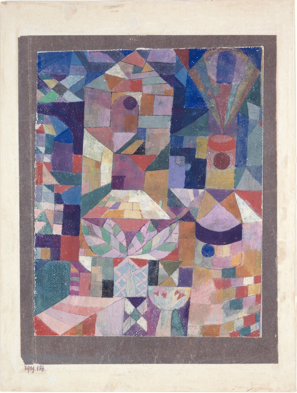 Castle Garden, 1919 von Paul Klee