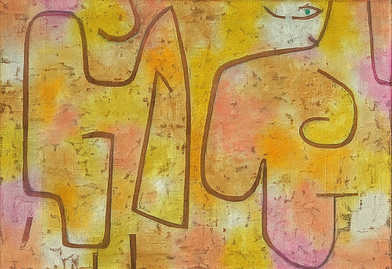 Dame und Mode von Paul Klee