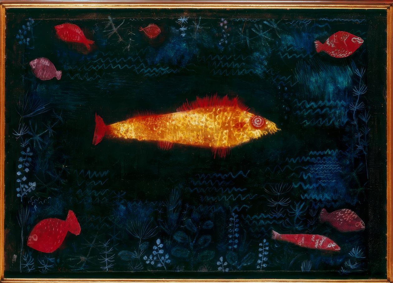 Der goldene Fisch von Paul Klee