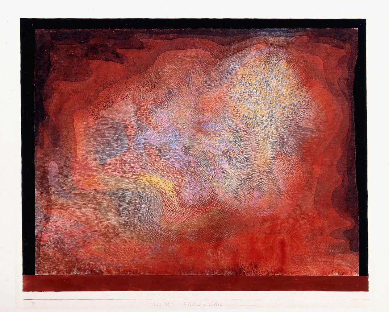 Leere Aussicht von Paul Klee