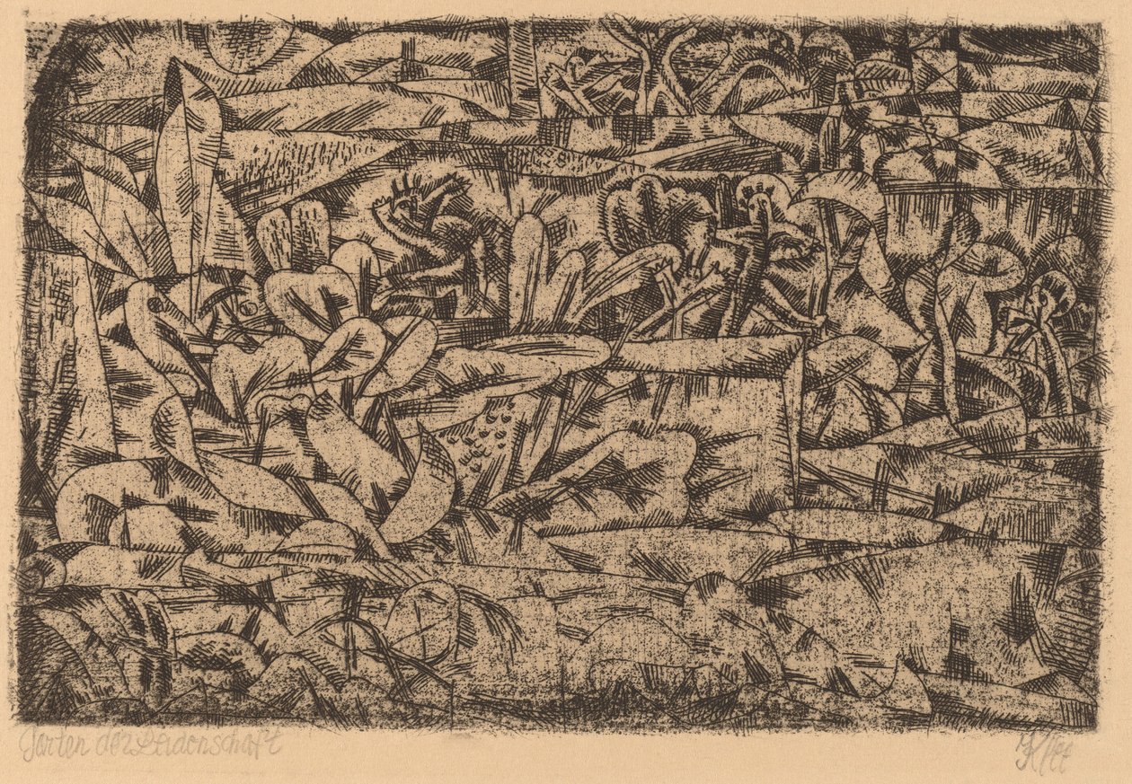 Garten der Leidenschaft von Paul Klee