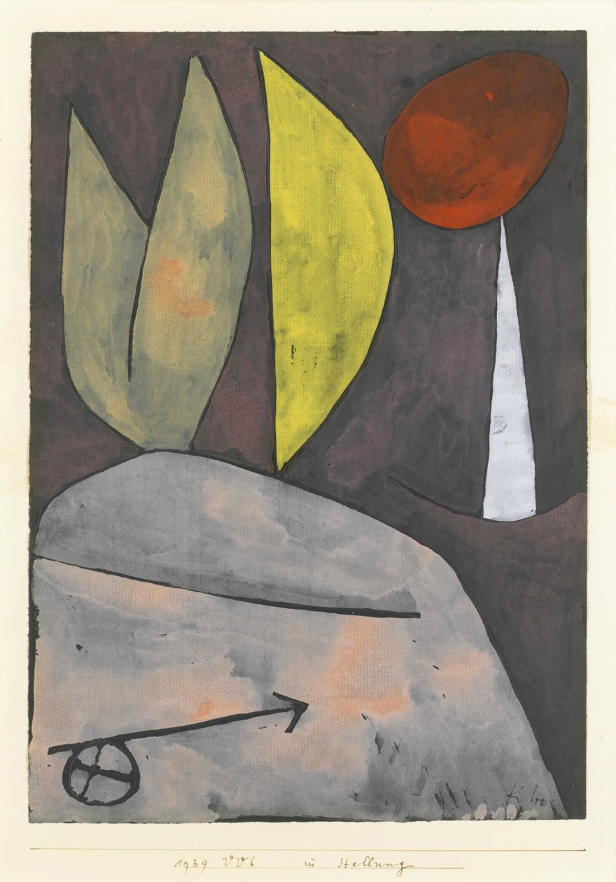 In Position von Paul Klee