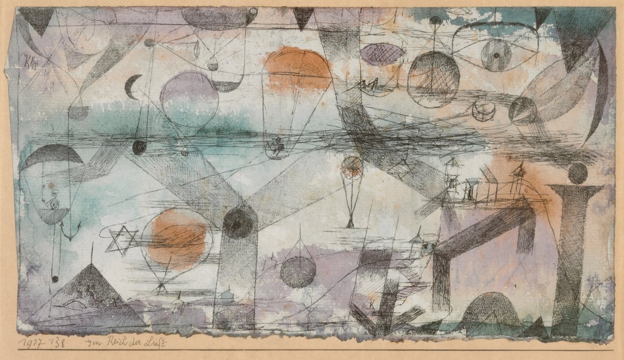Im Reich der Luft von Paul Klee