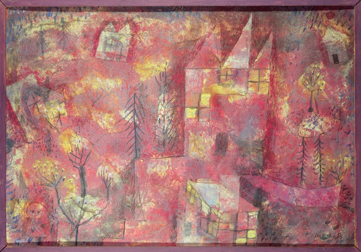 Landschaft mit Kind von Paul Klee