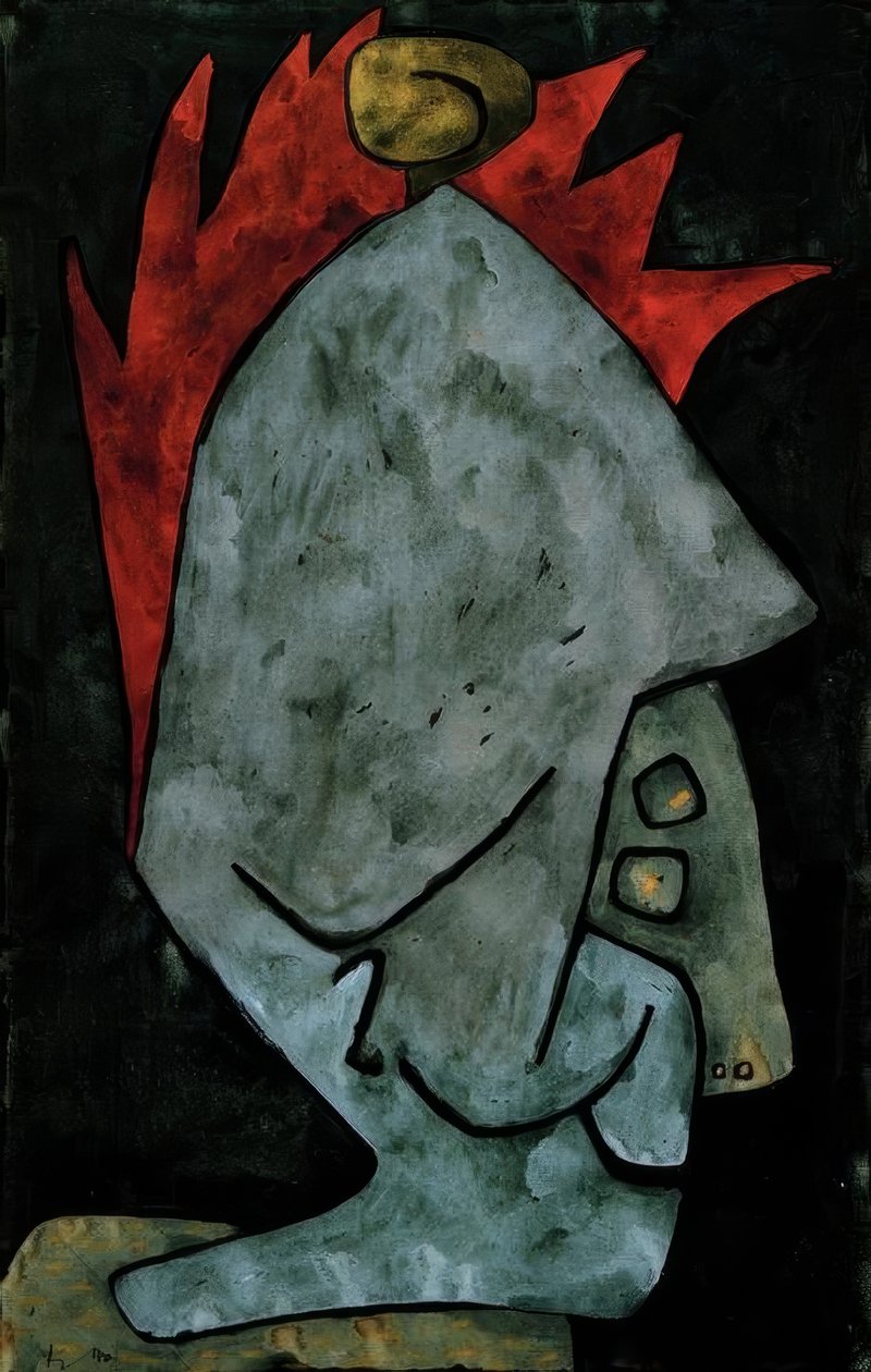 Mephisto als Pallas von Paul Klee