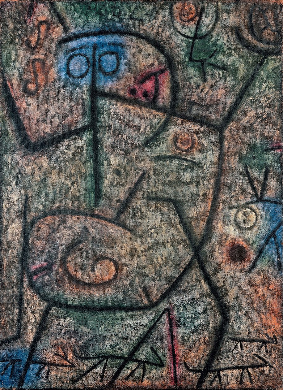 Oh! Diese Gerüchte!, 1939 von Paul Klee