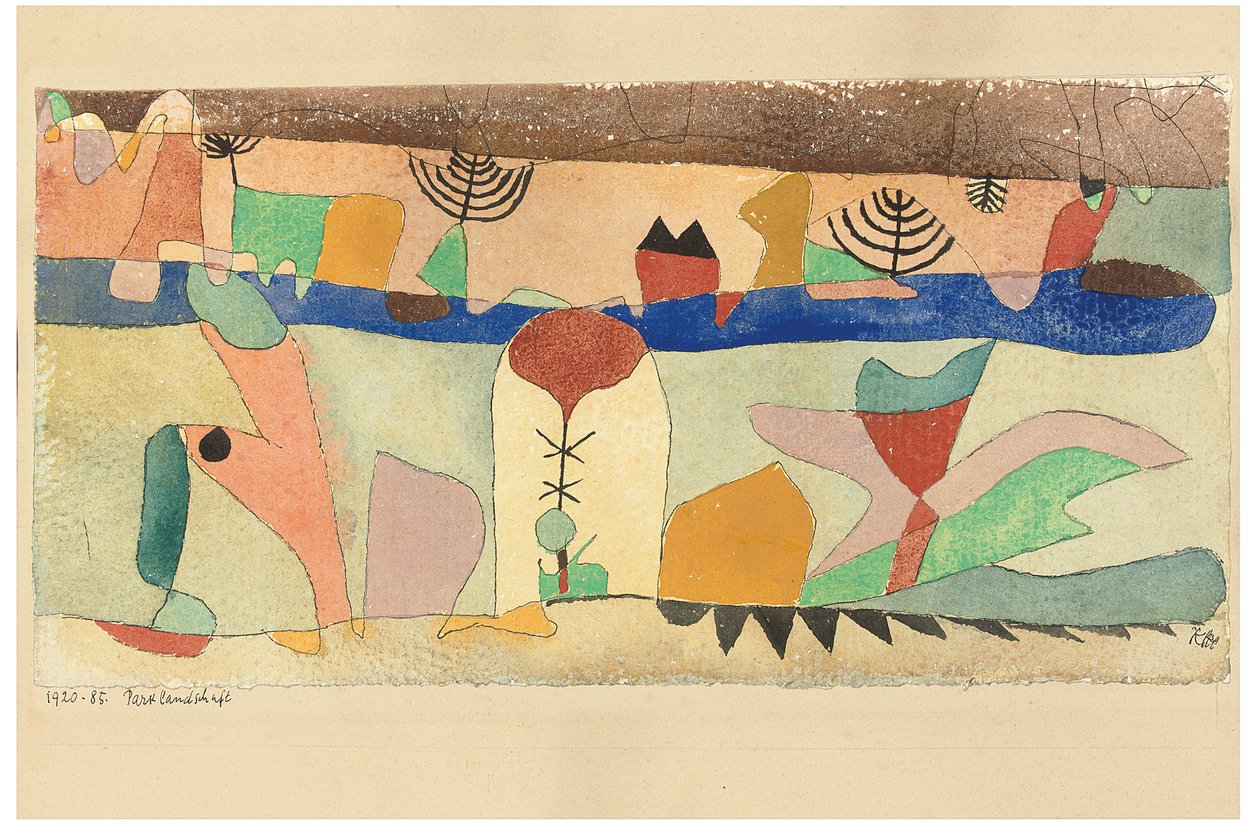 Parklandschaft von Paul Klee