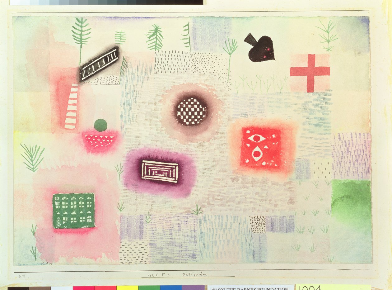 Ortschilder von Paul Klee