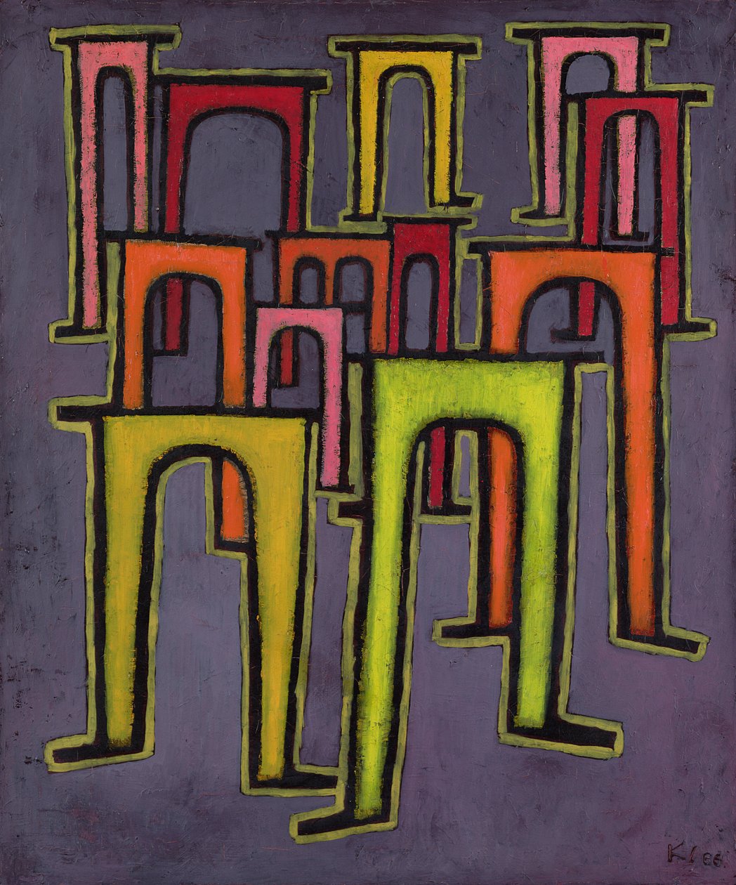 Revolution des Viadukts von Paul Klee