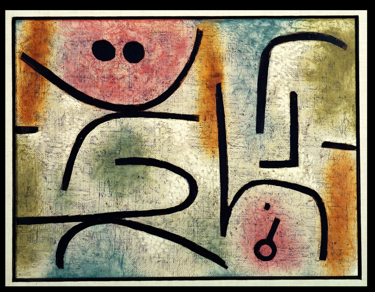 Der gebrochene Schlüssel von Paul Klee