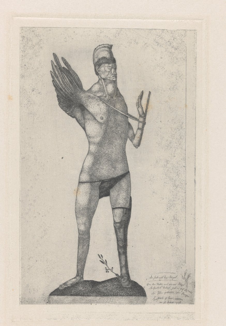 Der Held mit dem Flügel von Paul Klee