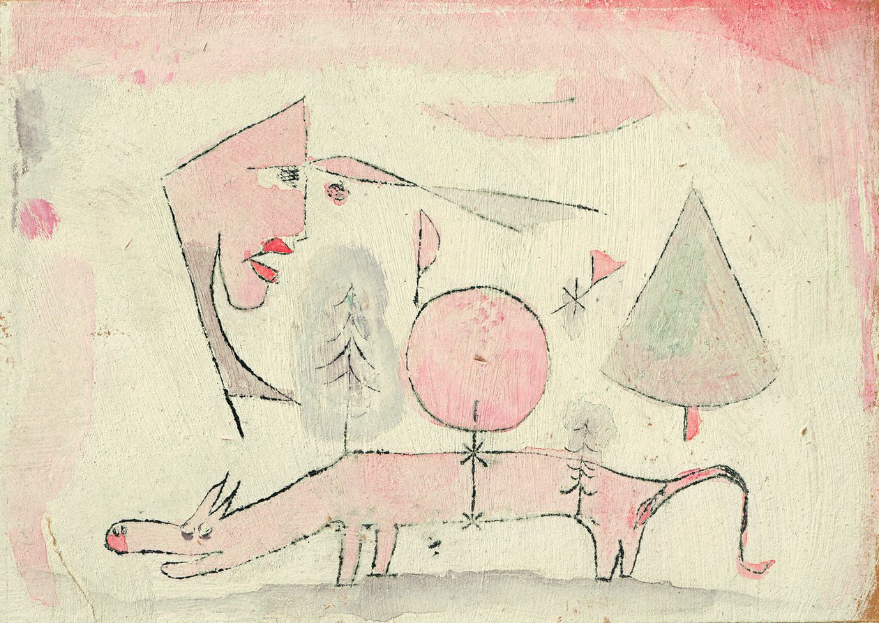 Das schamlose Tier, 1920 von Paul Klee