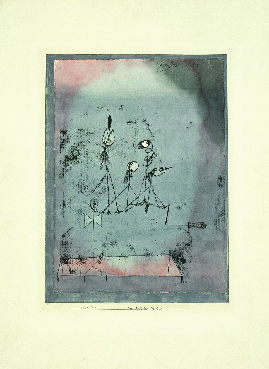 Zwitscher-Maschine von Paul Klee