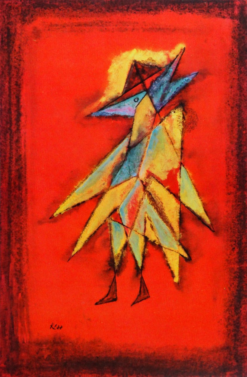 Visionärer Vogelmann von Paul Klee