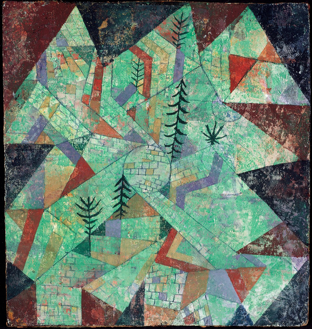 Holzkonstruktion von Paul Klee