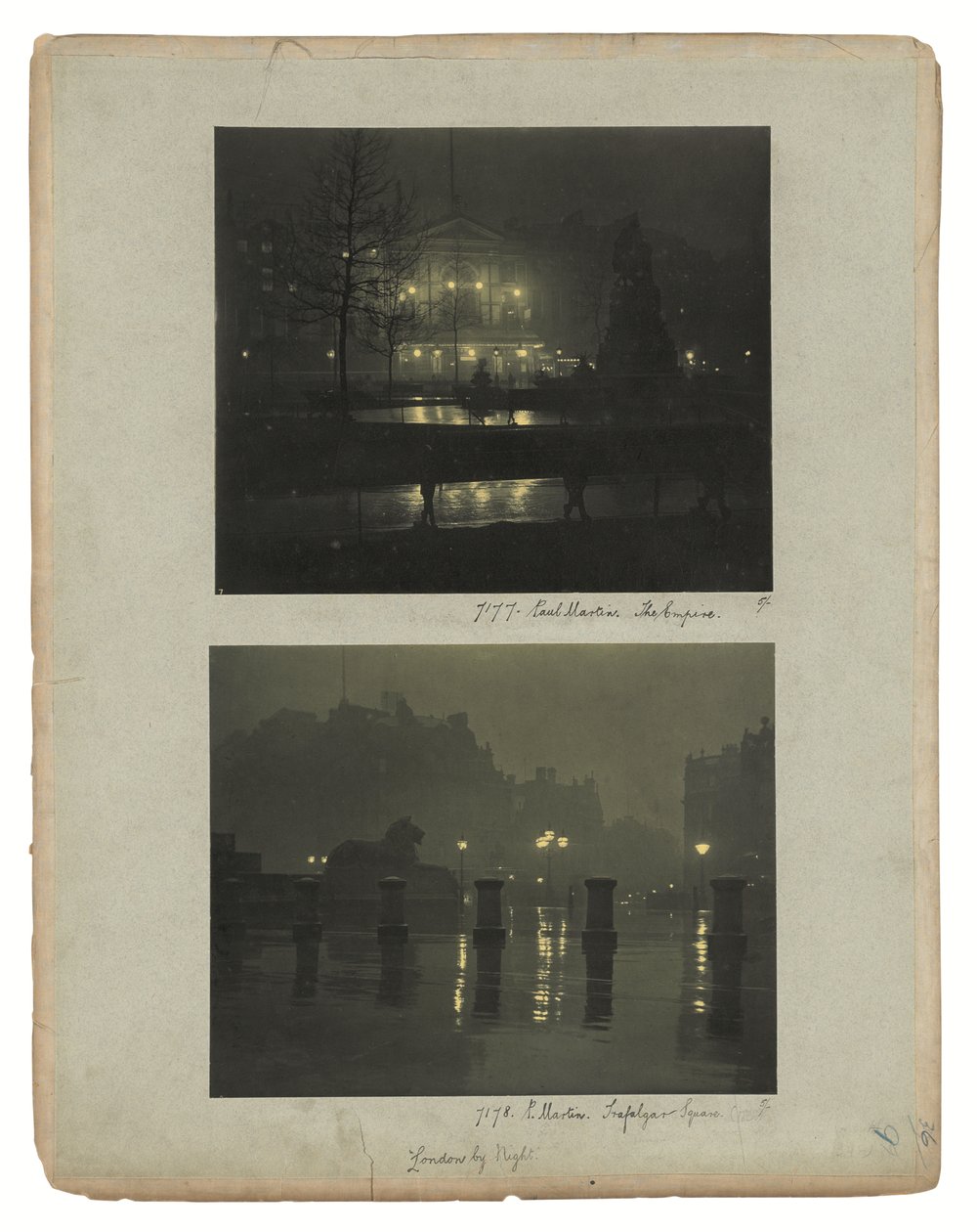 London bei Gaslicht, ca. 1896 von Paul Martin