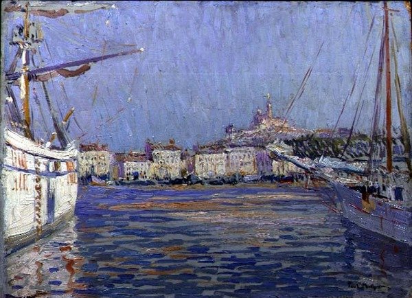 Der Alte Hafen, Marseille von Paul Mathieu