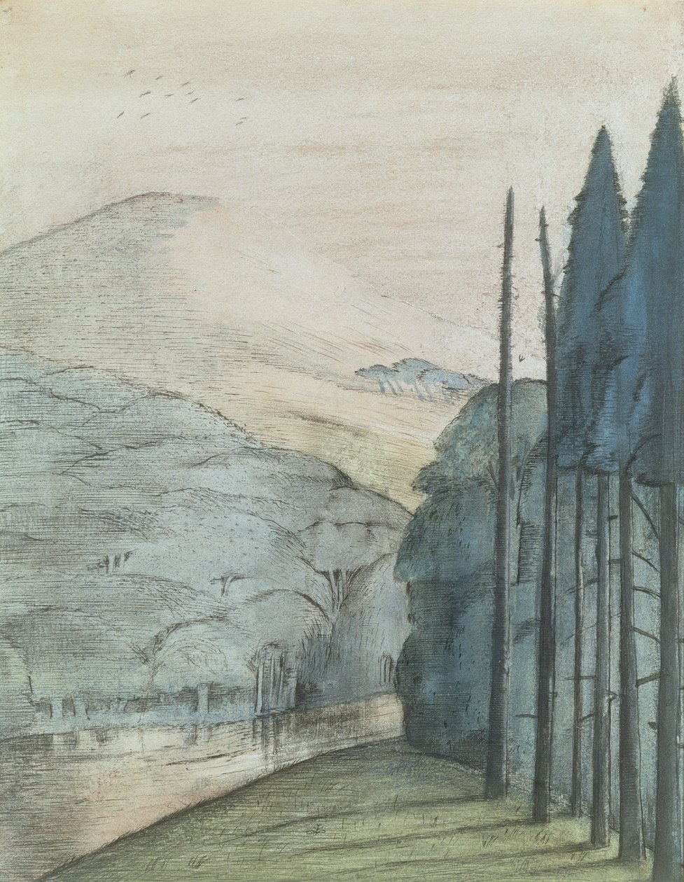 Ein Morgen von Paul Nash