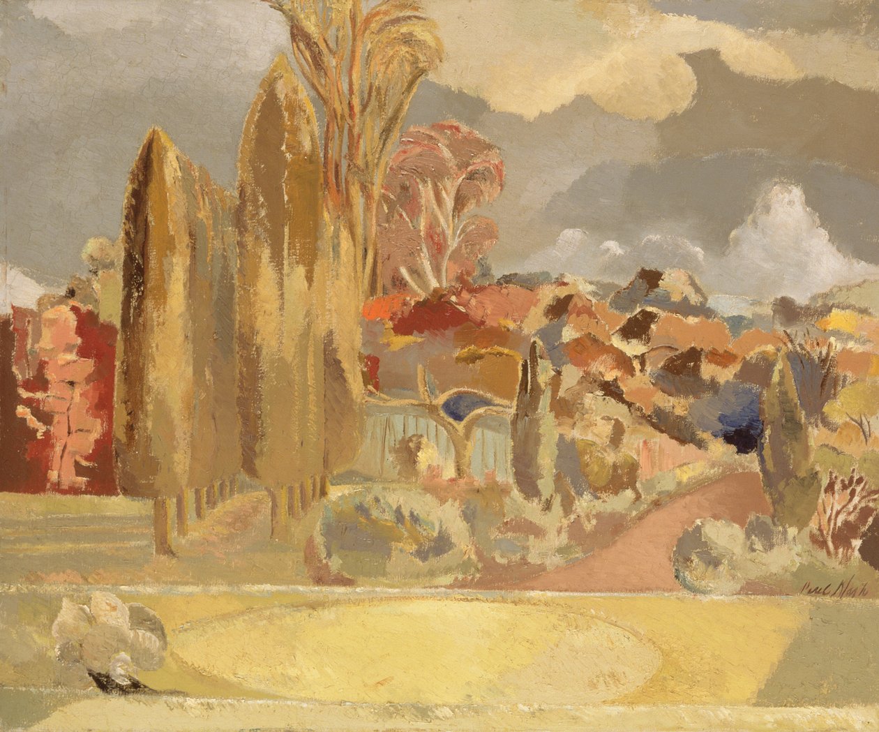 Michaelislandschaft von Paul Nash