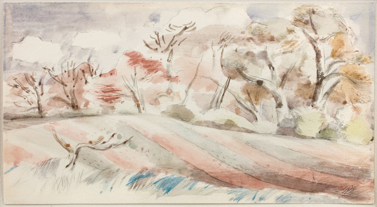 Frühlingslandschaft von Paul Nash