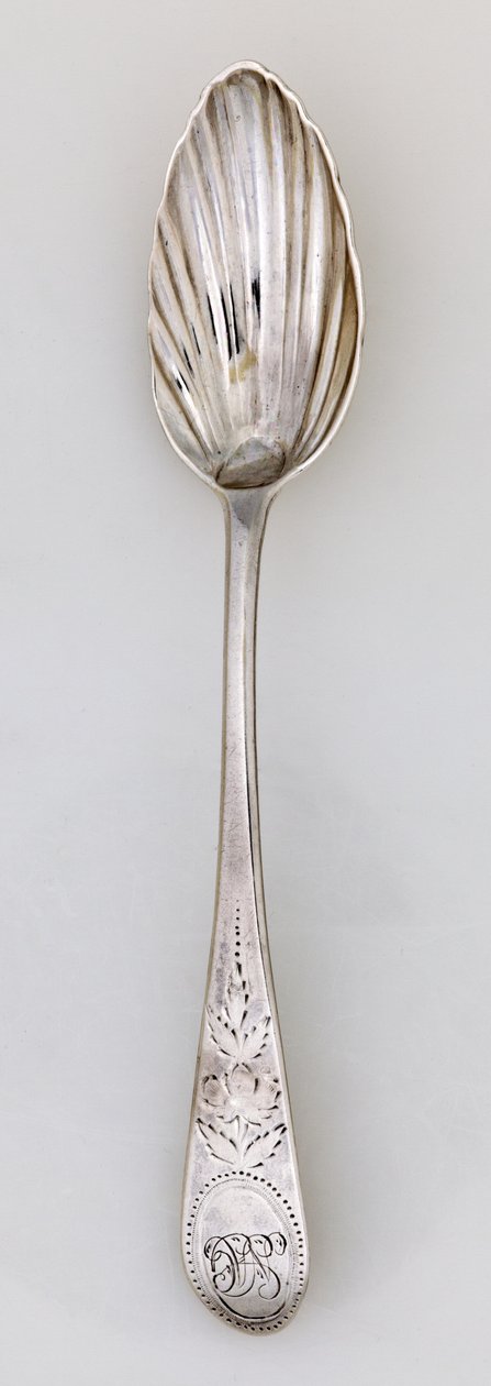 Geriffelter Teelöffel (um 1785) von Paul Revere