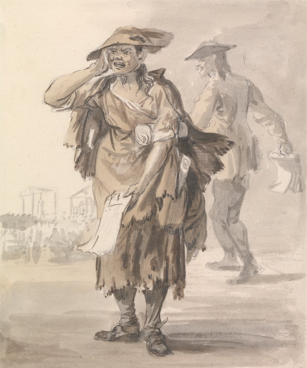 London Cries: Letzte Sterbensrede und Beichte von Paul Sandby