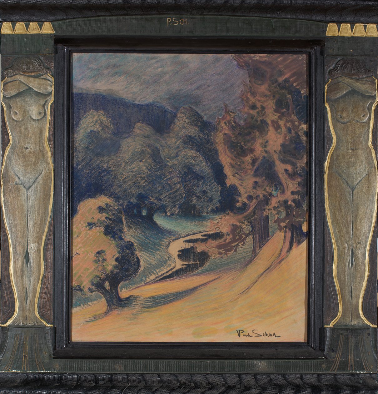 Am Moorbach von Paul Schad Rossa