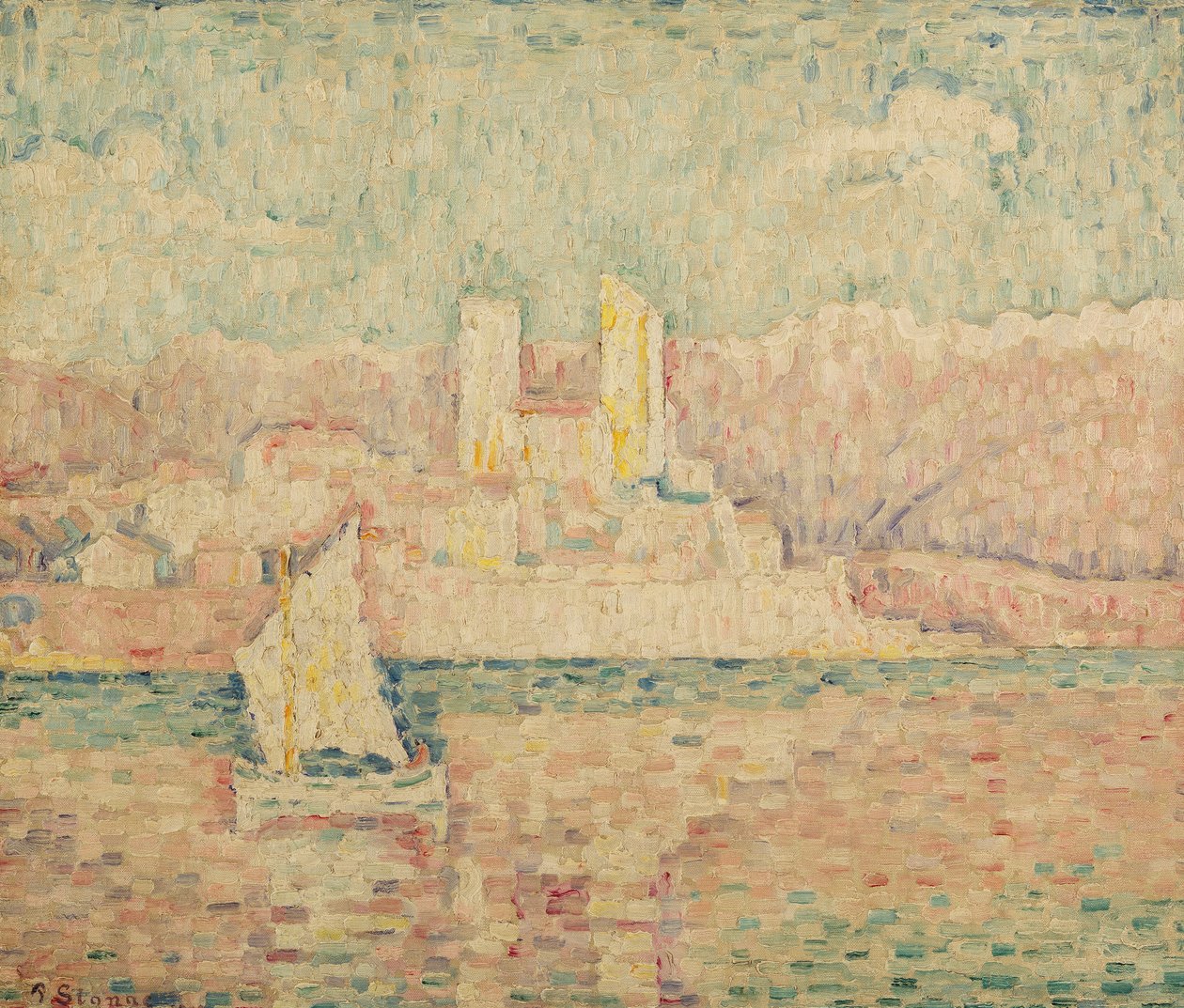 Antibes Morgen, 1919 von Paul Signac