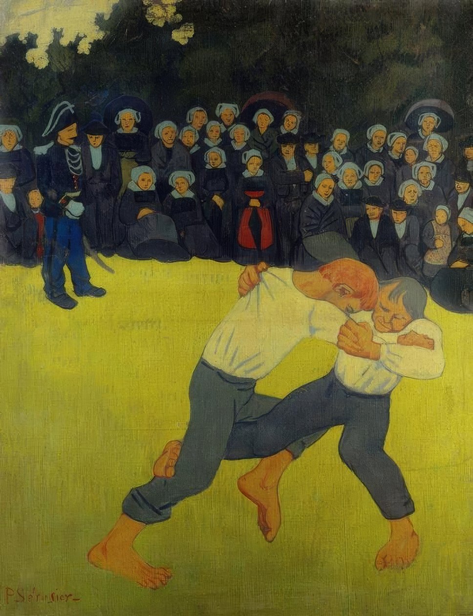 Der bretonische Kampf von Paul Sérusier