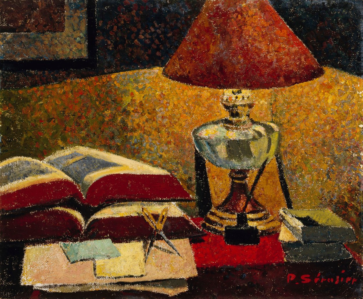 Unter der Lampe von Paul Sérusier