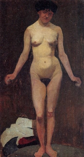 Weiblicher Akt von Paula Modersohn Becker