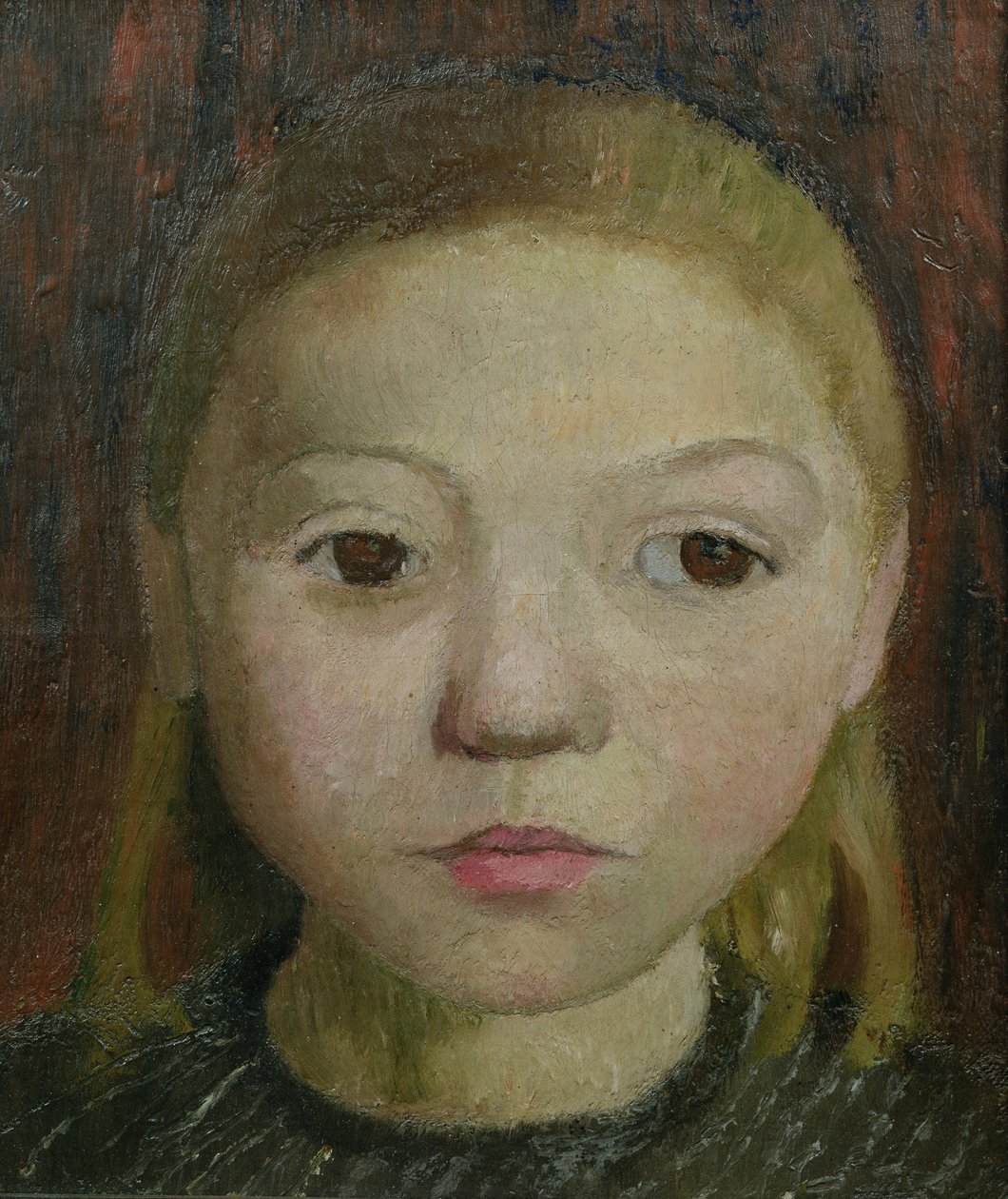 Kopf eines Mädchens von Paula Modersohn Becker