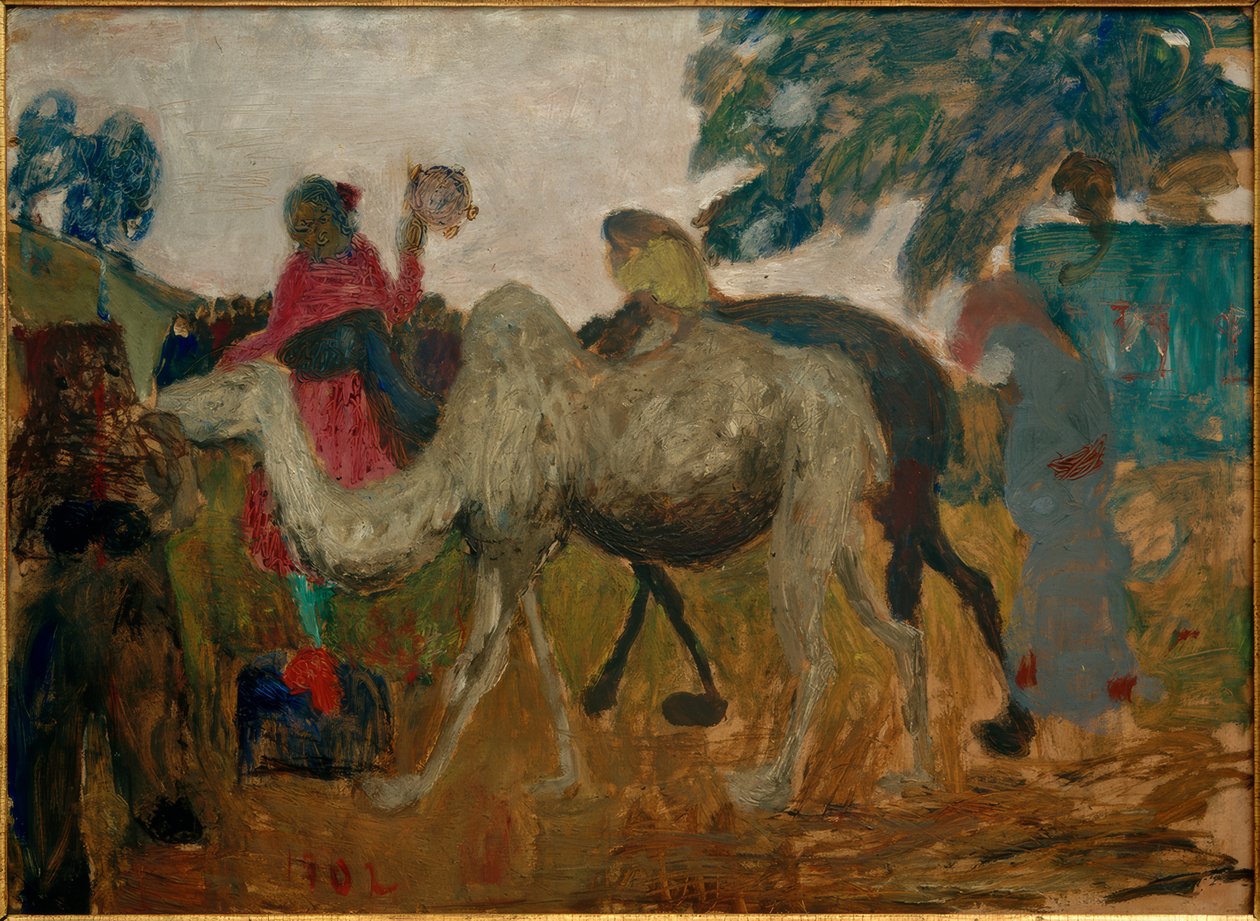 Jahrmarkt am Weyerberg von Paula Modersohn Becker