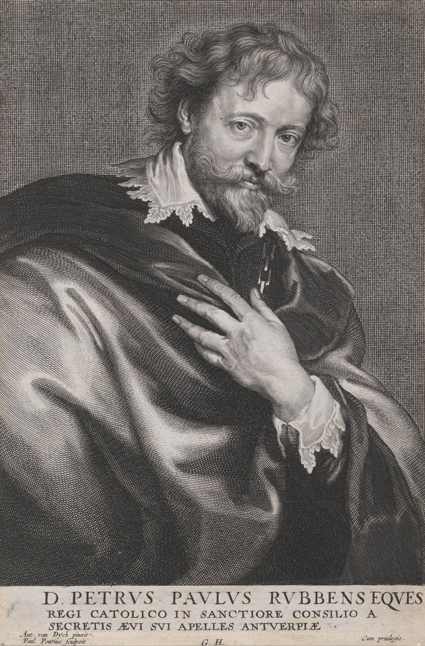 D. Petrus Paulus Rubbens Eques von Paulus Pontius