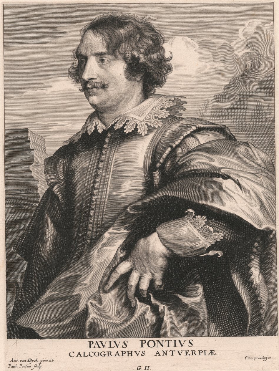 Paulus Pontius / Pavivs Pontivs / Calcographvs Antverpiae von Paulus Pontius