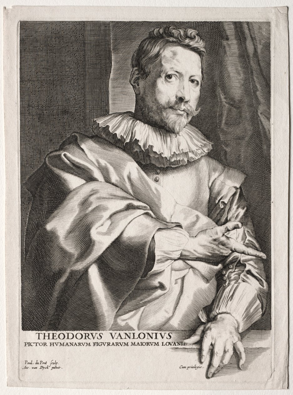 Theodorus VanLonius von Paulus Pontius