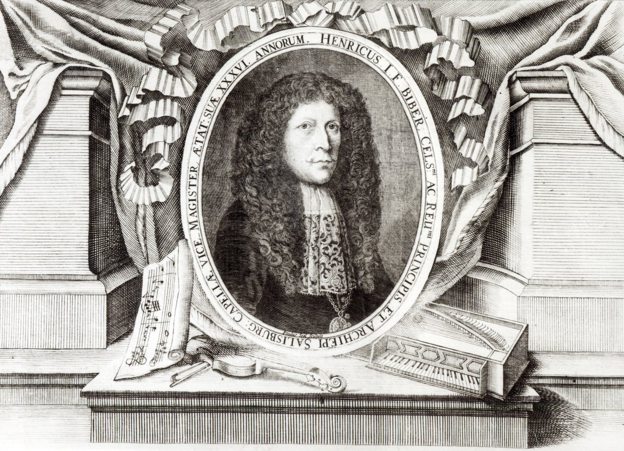 Heinrich Ignaz Franz von Biber (1644-1704) von Paulus Seel