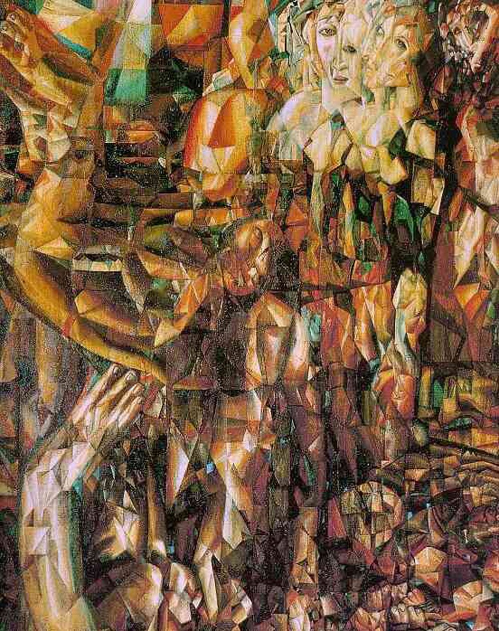 Ein Paar, 1912 von Pawel Nikolajewitsch Filonow