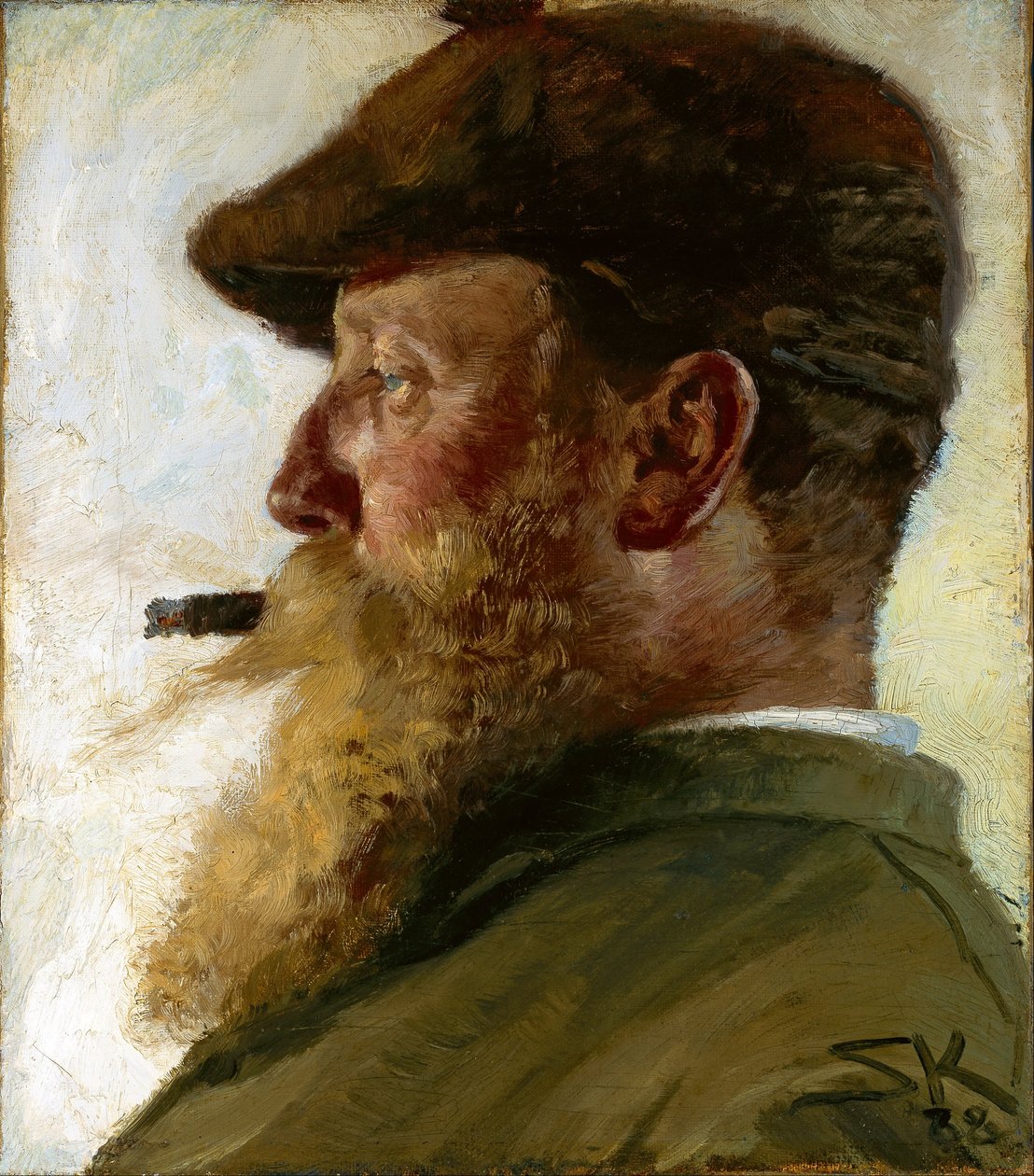 Christian Krohg von Peder Severin Krøyer