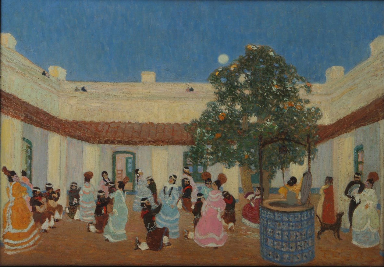 Patio von Pedro Figari