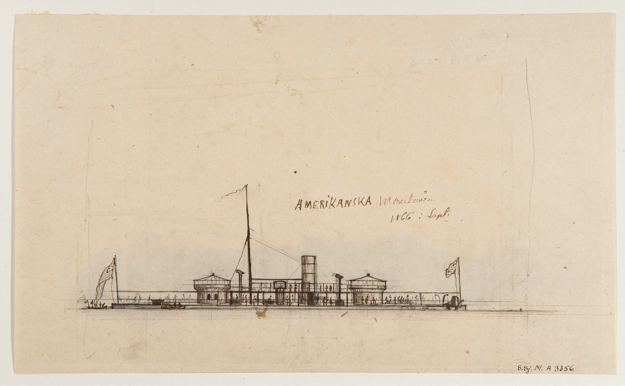 Amerikanischer Monitor von Per Wilhelm Cedergren