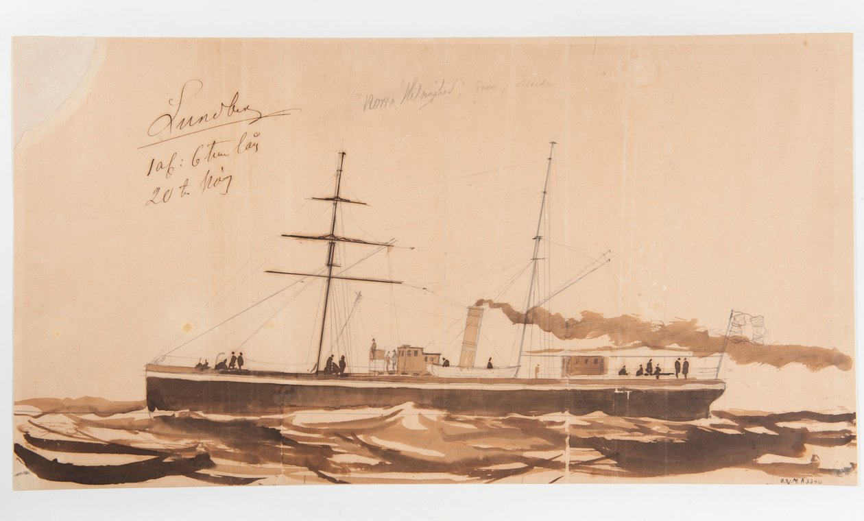 Dampfschiff NORRA HELSINGLAND von Per Wilhelm Cedergren
