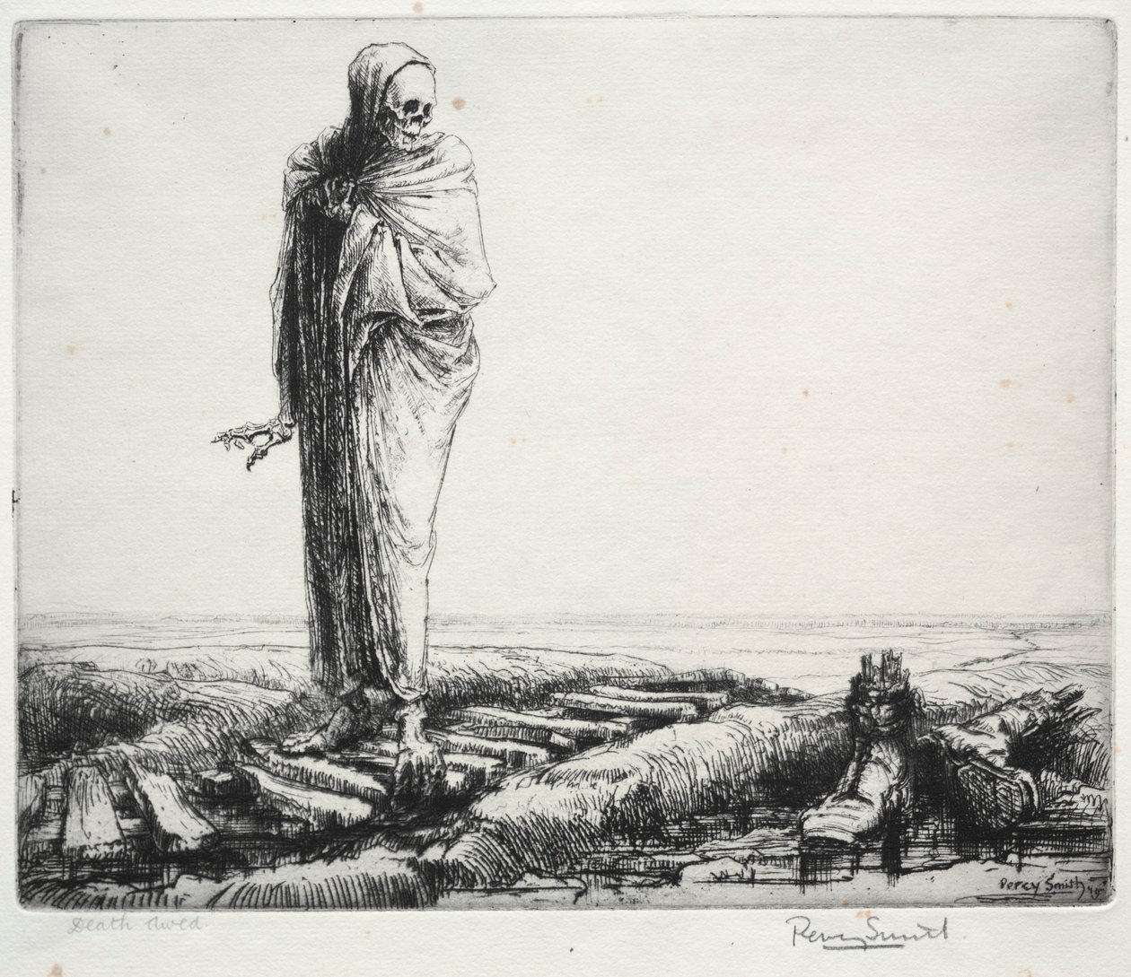 Totentanz: Tod erstaunt von Percy John Delf Smith