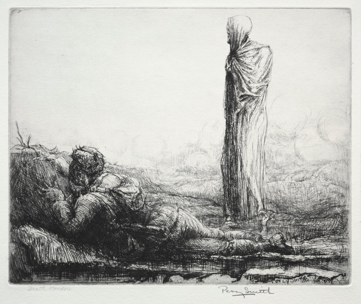 Totentanz: Der Tod überlegt von Percy John Delf Smith