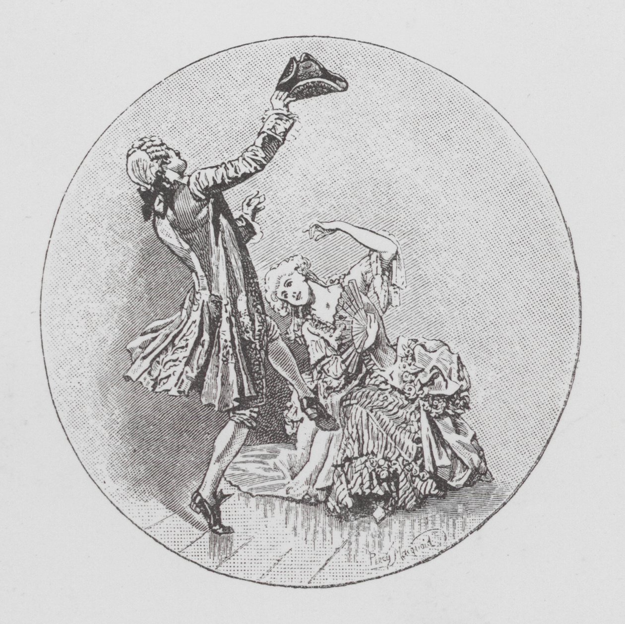 Tanzen von Percy Macquoid