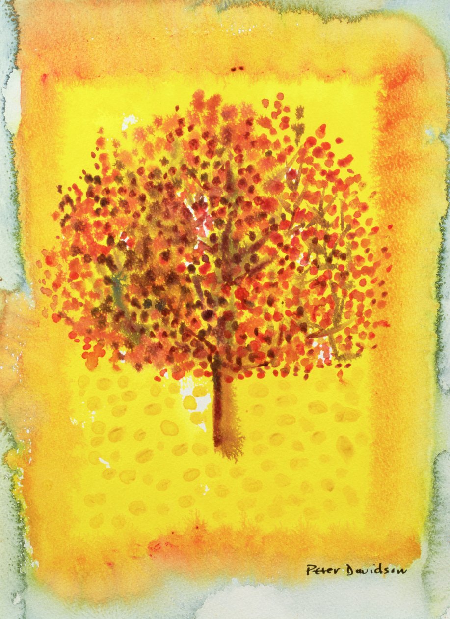 Fruchttragender Baum, 1996 von Peter Davidson
